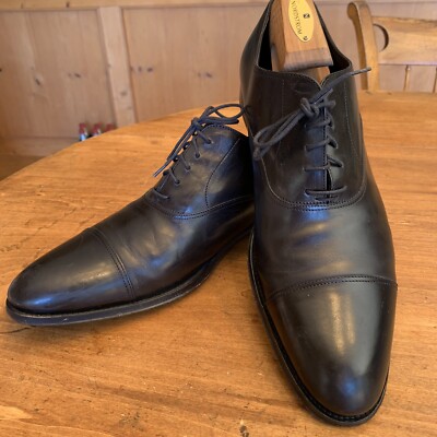 Mens To Boot New York Adam Derrick Black Cap Toe Oxfords  display picture 1