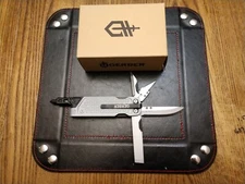 Gerber Lockdown Driver Multitool 8 Tools in 1 3.8" Closed 4.5 OZ Aluminun Handle