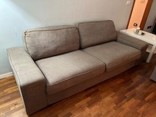 Coppia di divani 2 e 3 posti in tessuto KIVIK