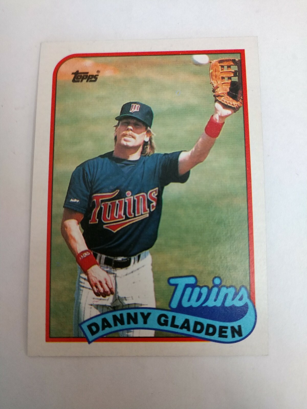 Danny Gladden Minnesota Twins 1989 Topps Baseball Card 426