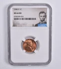 MS66 RD 1948-D Lincoln Wheat Cent NGC Special Lbl