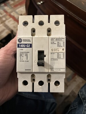 Allen Bradley 1404-g2 100A  Molded Case Circuit Breaker ,Used Takeout Make Offer