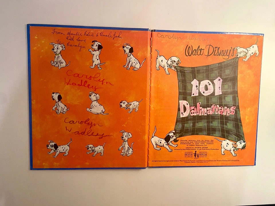 Walt Disney's 101 Dalmatians | 1961 Dean & Son Edition | Rare Hardback Book - Image 3 of 4