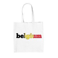 Drapeaux De Pays Belgique - Sac En Toile - Amour De La Ville De Bruxelles