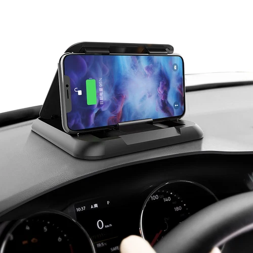 Universal Dashboard Phone Holder Car Dash Cell Phone Mount Holder Silicone Stand - Picture 2 of 16
