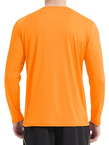 Mens UV Protection UPF 50+ Shirts Long Sleeve Sport Casual Workout Beach T-Shirt - Picture 60 of 87