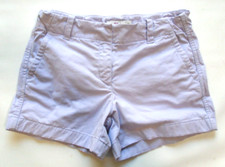 Girls Vineyard Vines Size 10 Light Purple Adjustable Waist Shorts