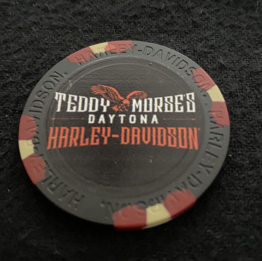 Daytona, Florida Morse Harley Davidson 120th Anniversary Poker Chip