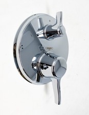 Hansgrohe C collection Thermostatic Valve Trim Volume Control in Chrome