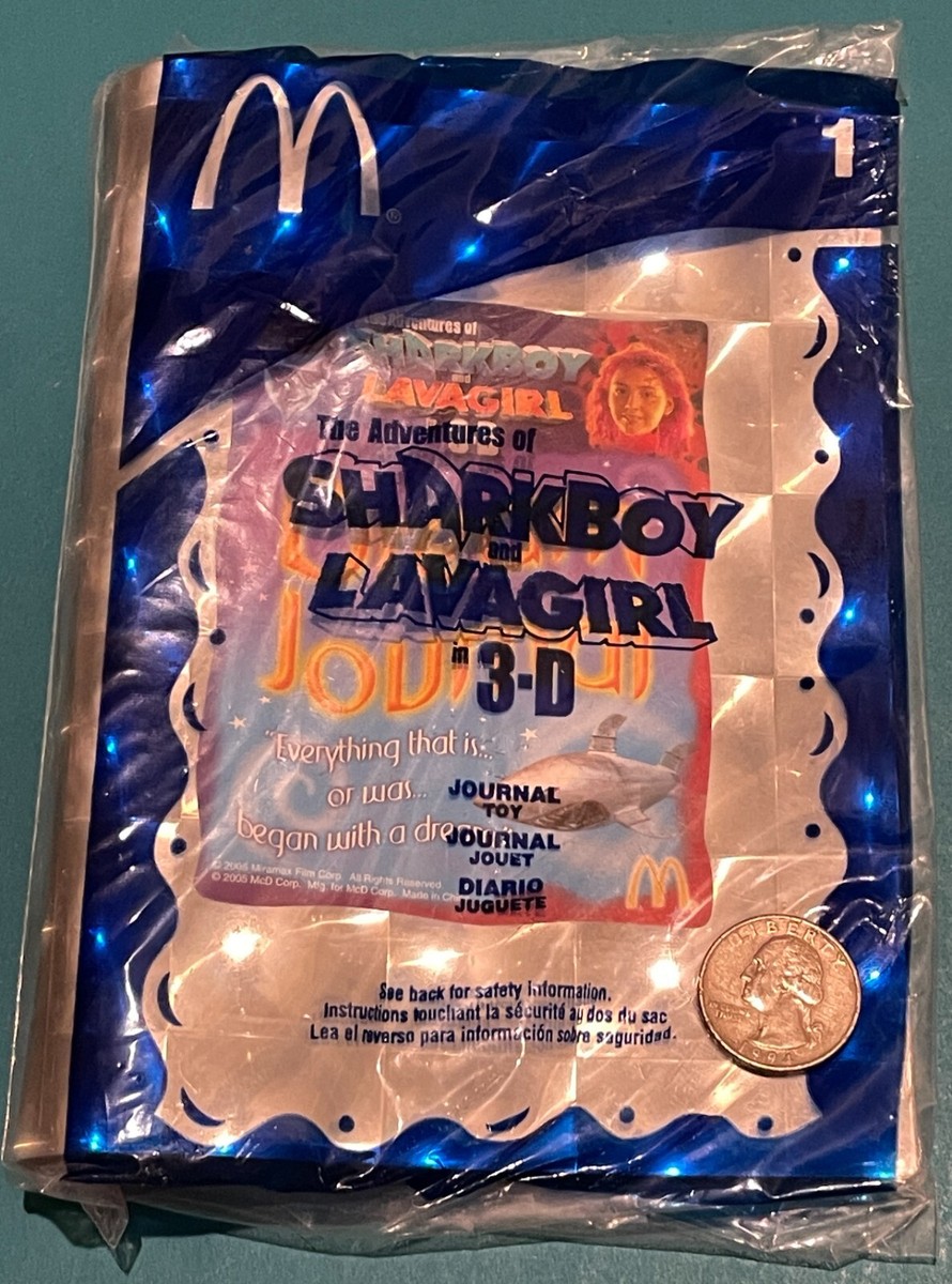 The Adventures of Sharkboy Lavagirl 2005 McDonald's Happy Meal