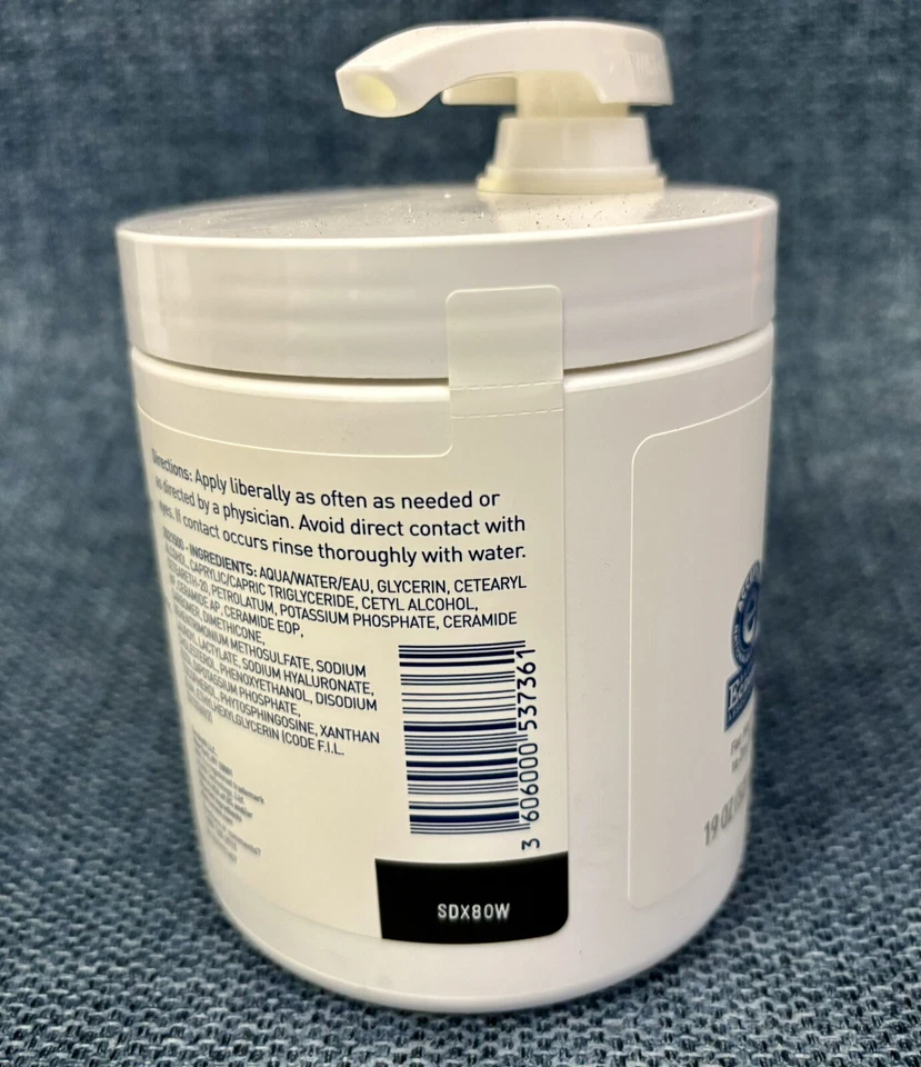 CeraVe Daily Moisturizing Cream with Pump (19 oz.) FREE SHIPPING - Image 2 of 3