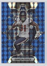 2023 Panini Mosaic Blue Mosaic Prizm 18/99 Dameon Pierce #90 8d4