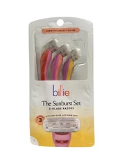 Billie Disposable Razor - Sunburst Set - 3 count