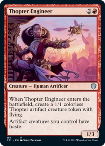 Thopter Engineer~181~NM~(C21) - Commander 2021~MTG