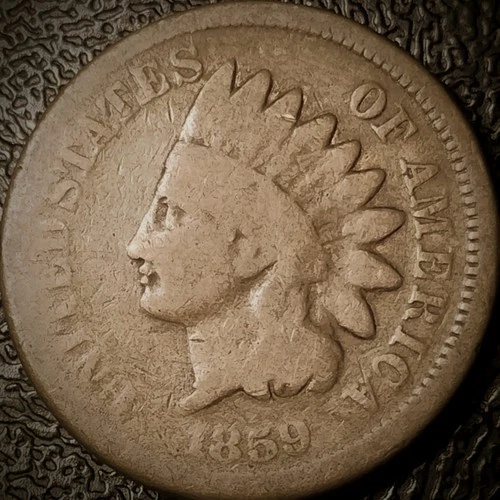 1859 Indian Head Cent - 1C