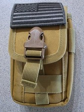 Tactical Molle Pouch EDC Multi Purpose Utility Belt Bag Waist Pack Cell Phone Ta