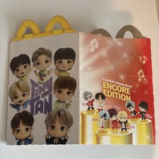 McDonald's Tinytan x BTS 2025 Happy Meal BOX ONLY 