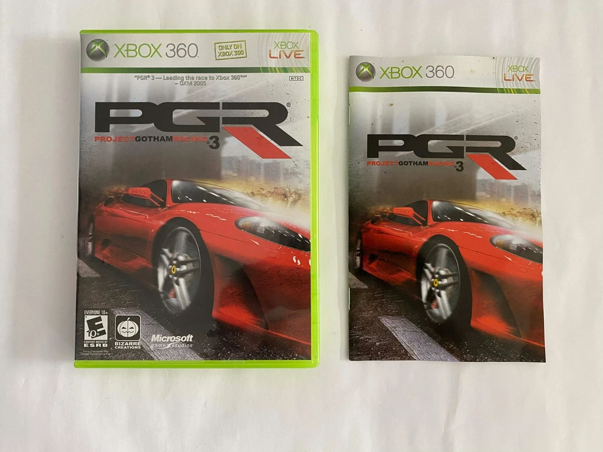 Microsoft Xbox 360 Project Gotham Racing 3 Video Games for sale | eBay