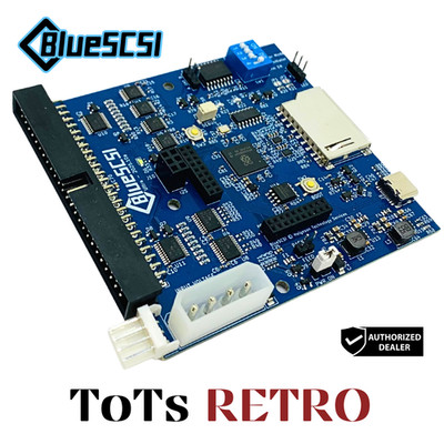 BlueSCSI Ultra 50-pin 3.5'' SCSI Drive,For Macintosh, PC