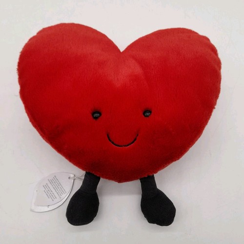 Jellycat Amuseable Large Red Heart 18cm (#H1/20) - Picture 2 of 10