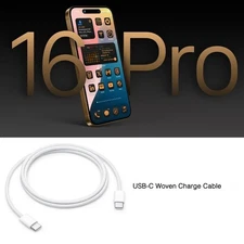 3FT For iPhone 15 16 Pro USB-C to USB-C Cable Fast Charger Type C Charging Cord