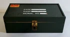 C-28 VINTAGE 1960'S HASBRO G.I. JOE WOODEN ACTION FIGURE FOOTLOCKER WITH INSERT!