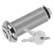 1 Set Versatile Cabinet Drawer Lock Zinc Alloy Durable Silver Security Lock