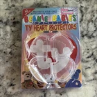 Beanie Babies Official TY Heart Tag Protectors 1999 VTG New Improved 10 pack