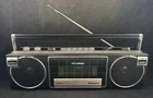 Vintage Panasonic FM25 Portable AM/FM Radio Cassette Boombox