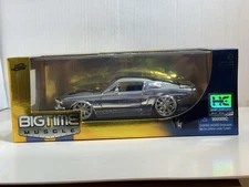 JADA 1967 SHELBY GT500 1:24 CHROME LIMITED 2546 / 7500 IN HARD ACRYLIC BOX