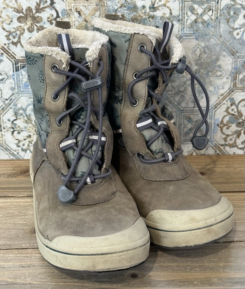 Keen Kelsa Kid’s Waterproof Boots Winter Sz 2 - Image 2 of 4