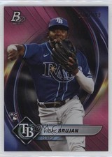 2022 Bowman Platinum Pink 110/199 Vidal Brujan #23 19n6