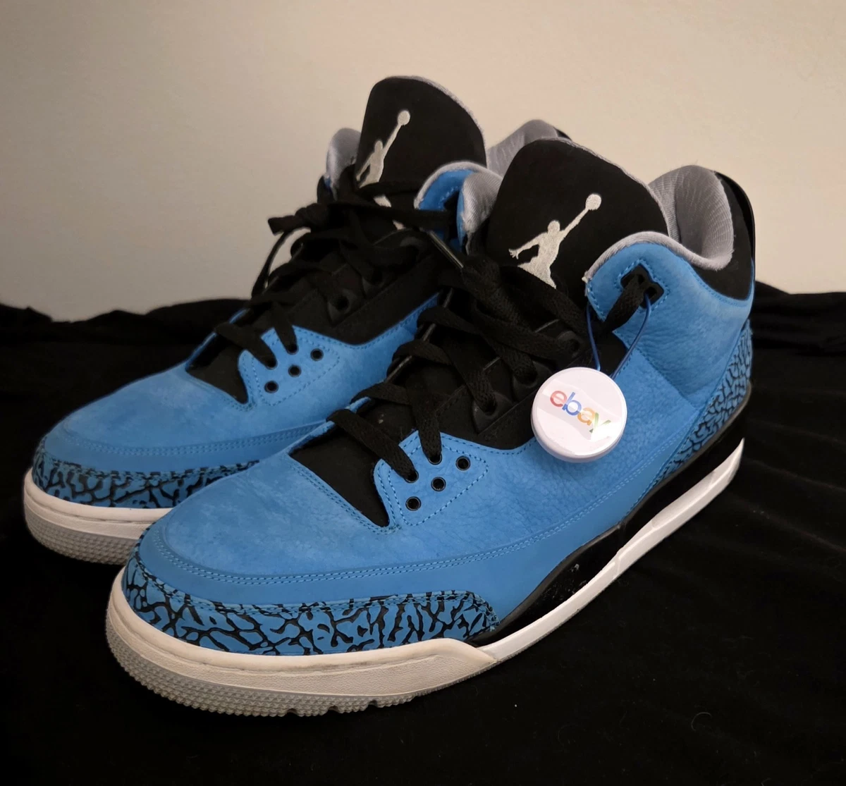 Jordan 3 Retro Powder Blue | eBay