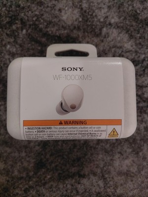 Sony WF-1000XM5 Noise-Canceling True Wireless In-Ear Headphones (Silver) NEW