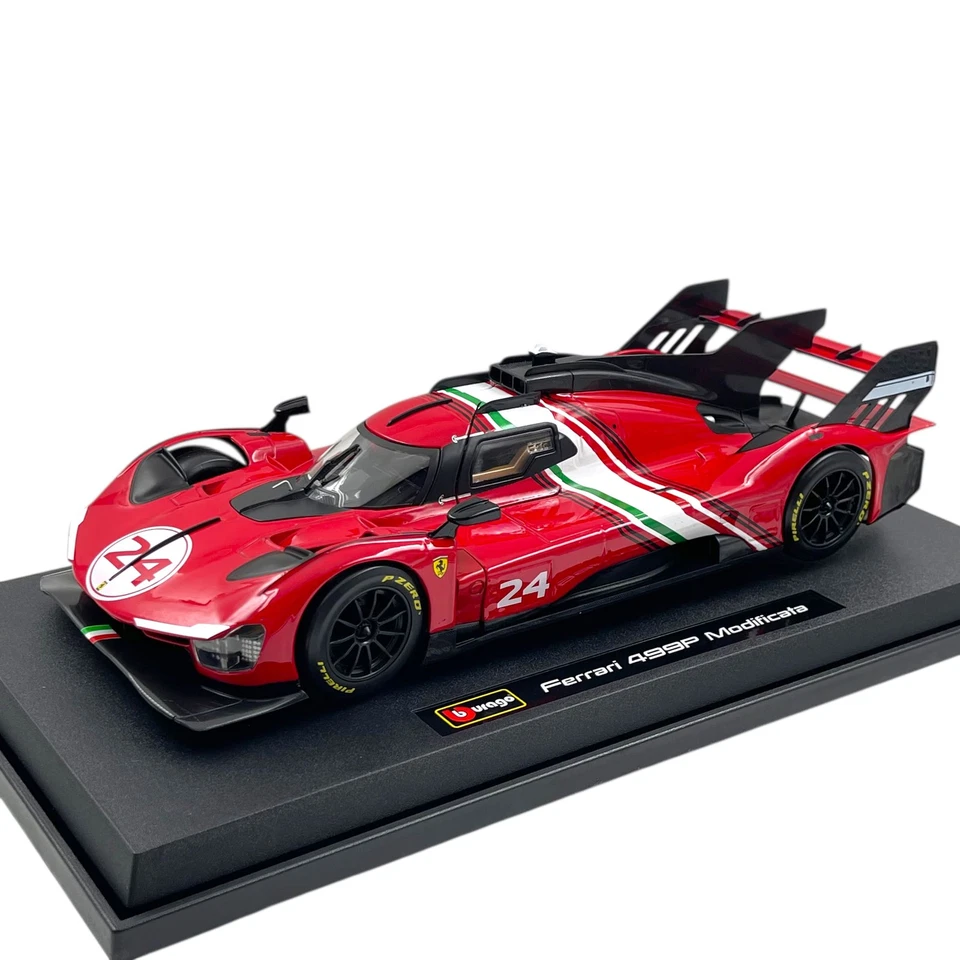 BBURAGO FERRARI 499P #24 MODIFICATA - 18-16302 SCALA 1:18 - Immagine 4 di 4