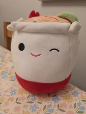 Squishmallows Daley The Takeout Noodles 7.5 Plush Soft Toy New with Tags 