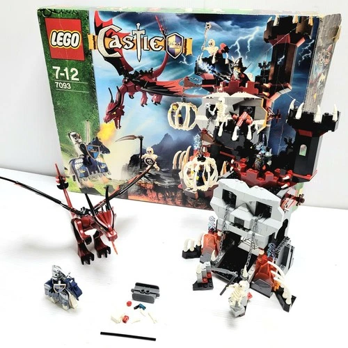 LEGO Castle Fantasy Era Skeleton Tower 7093 In 2007 Used Retired As Is