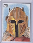 Star Wars Galaxy Chrome The Armorer Sketch Card by Darren Coburn James