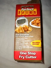 Perfect Fries AS Seen on TV One step French Fry Cutter NIB