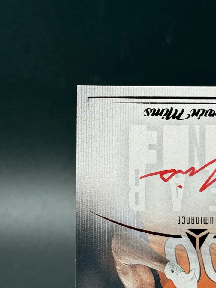 2023 Panini Luminance MARVIN MIMS Red Ink Rookie RC On Card Auto Broncos 🔥 - Image 4 of 4