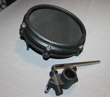 Alesis 8" Mesh Snare Drum Pad Nitro w/Clamp & L-Bar Dual Zone Expansion Pad