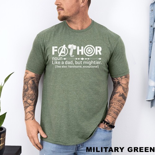 Fathor Avengers Shirt, Father's Day Gift, Avengers Men's Shirt, 202820 - Picture 13 of 21