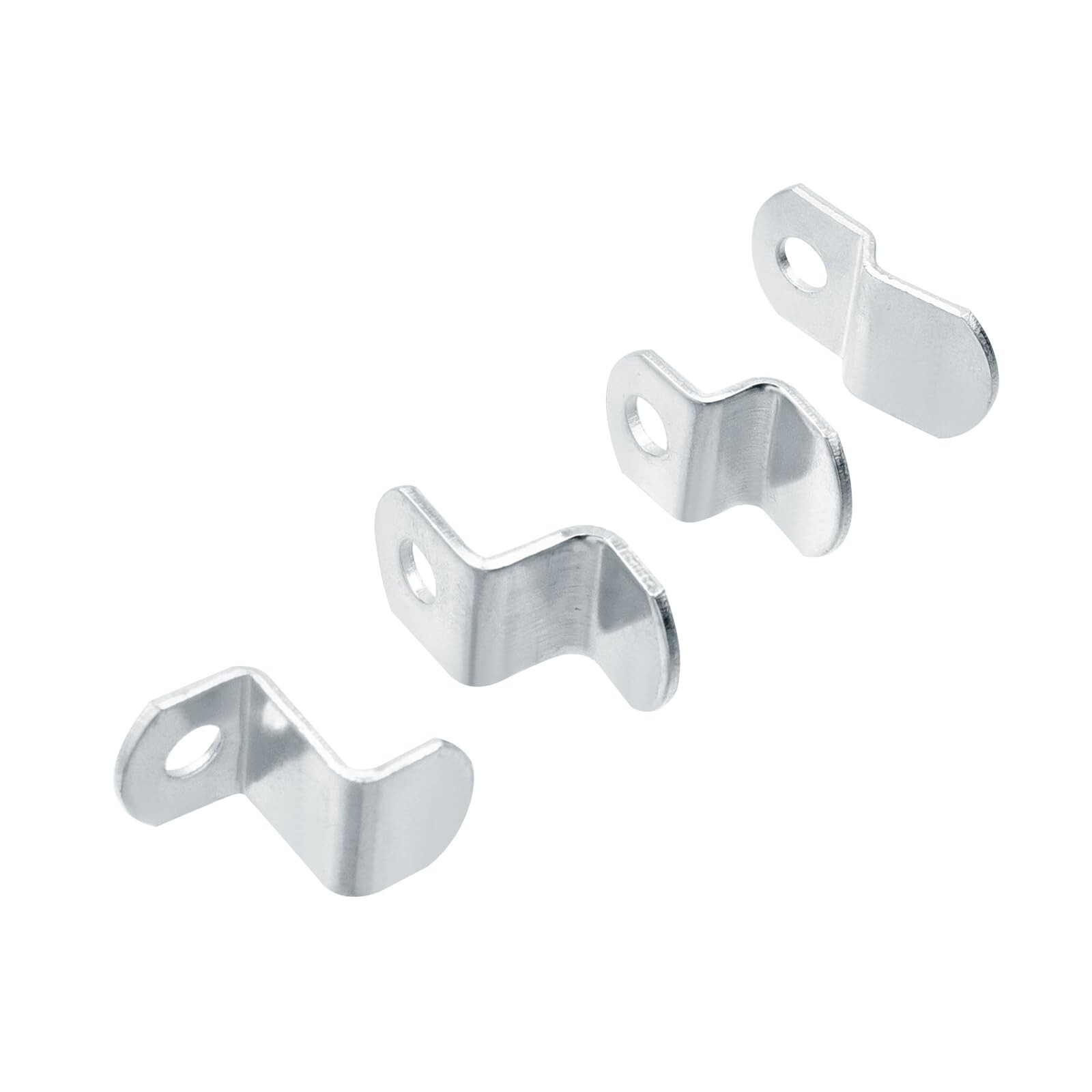 40 Pieces Offset Canvas Clips Metal Photo Frame Clips Mirror Clamps for Pictu...