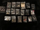 19 Vintage Costume Jewelry Earrings lot-mixed Back