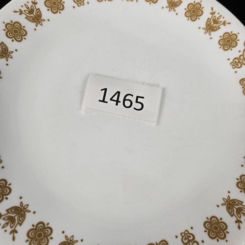 Corelle Butterfly Gold Vintage Salad Plates 1970s Iconic Corning Design Set Of 6 - Picture 6 of 7