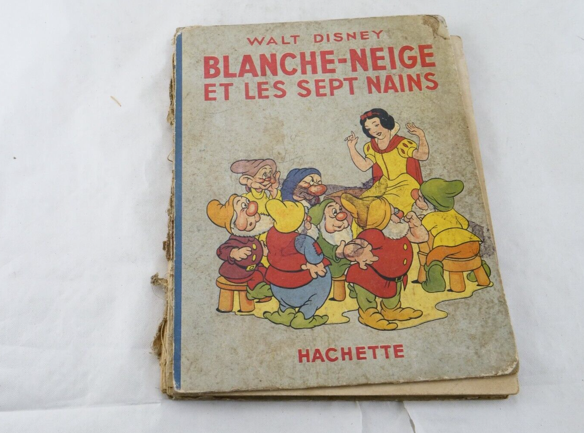 Blanche-neige et les sept nains Walt Disney 1938 Hachette | eBay