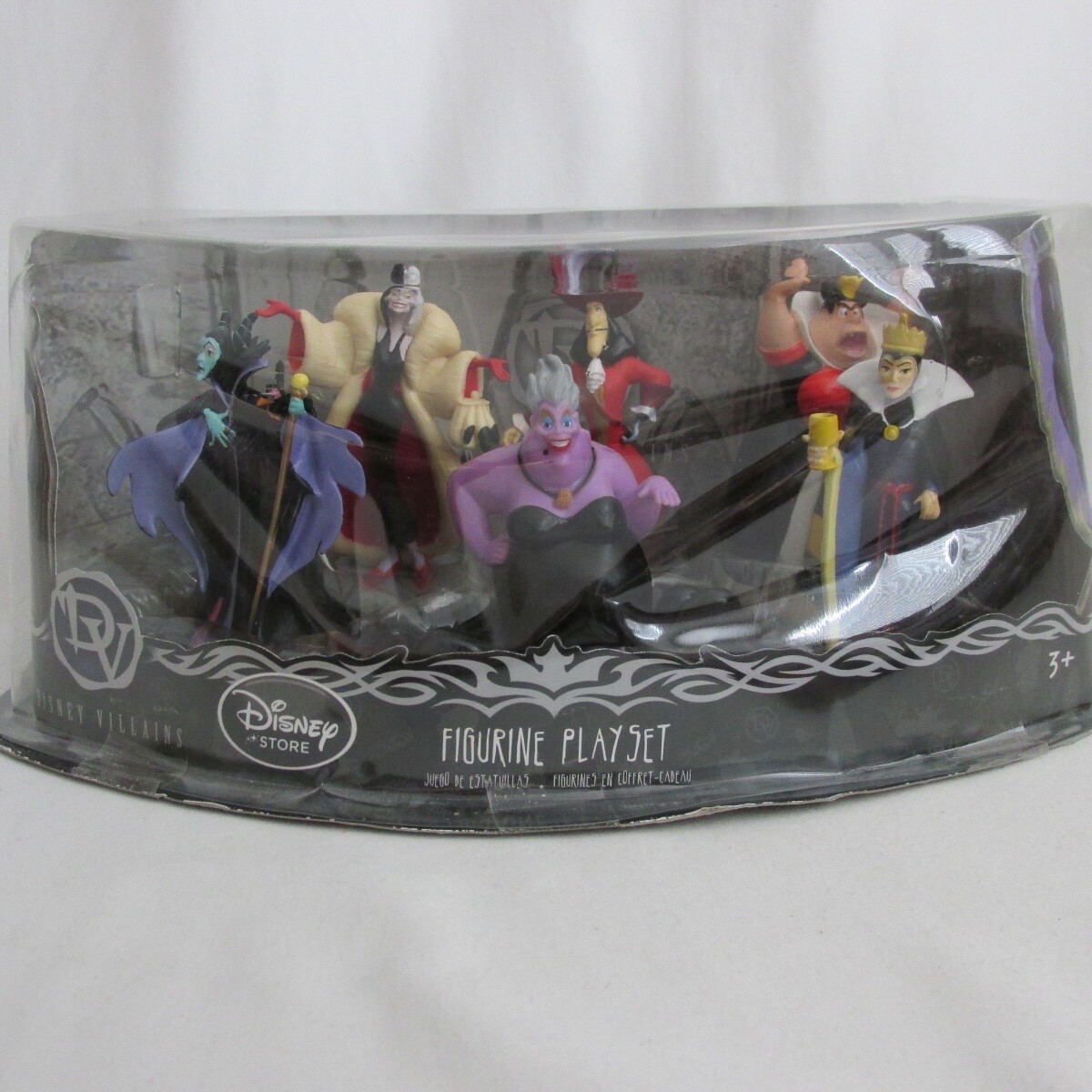 Disney Store Villain 6 Piece PVC Figure Playset Toy Set New in