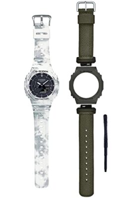 CASIO G-SHOCK GAE-2100GC-7AJR GRUNGE SNOW CAMOUFLAGE Box set CASIO G-SHOCK GAE-2100GC-7AJR GRUNGE SNOW CAMOUFLAGE Box set