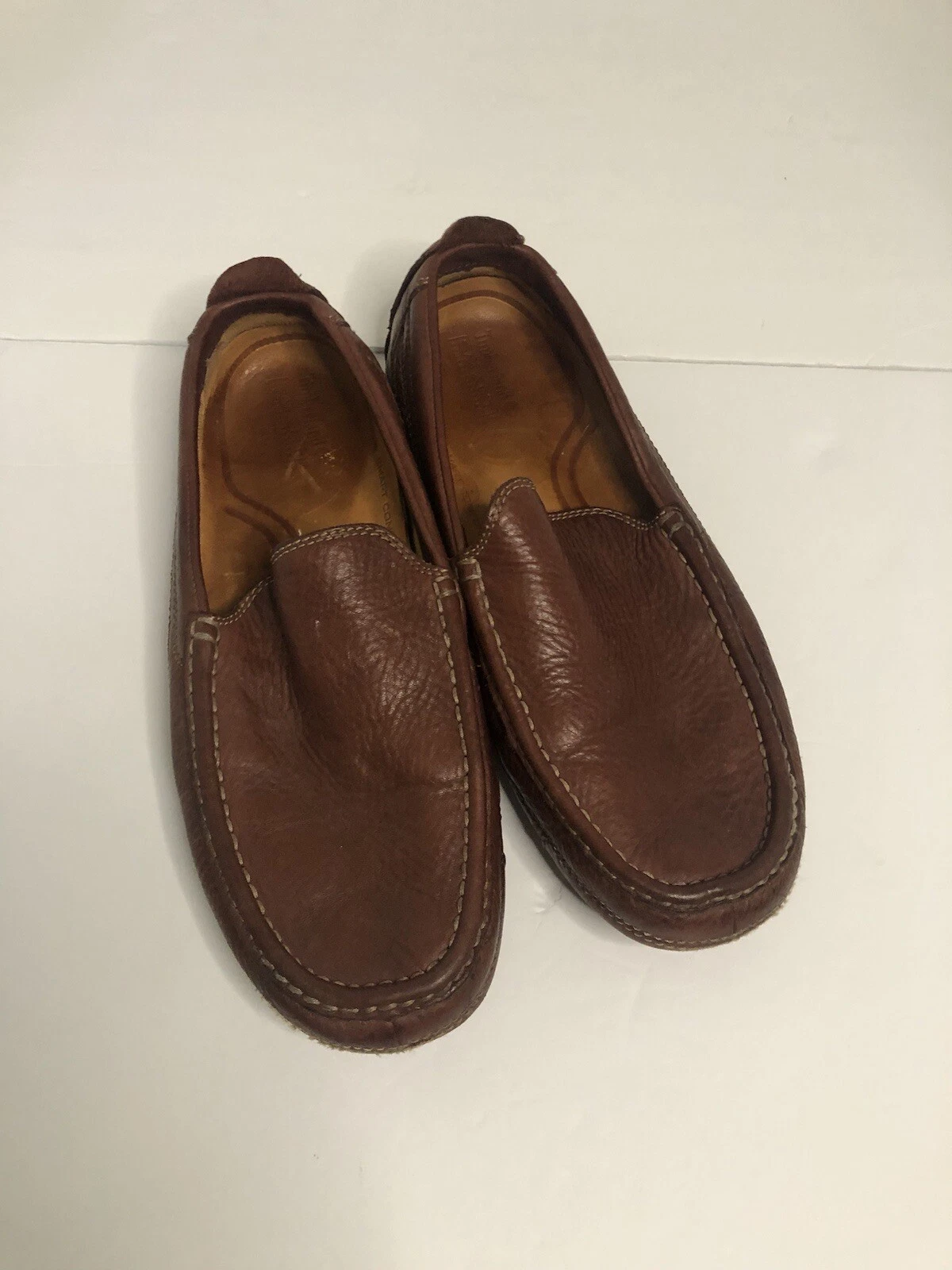 Timberland Scarpe Uomo Taglia 9.5M Mocassini da Guida con Sistema Smart Comfort