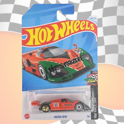 Hot Wheels Mazda 787B (Orange) #145/250 HW Race Day 7/10 | eBay